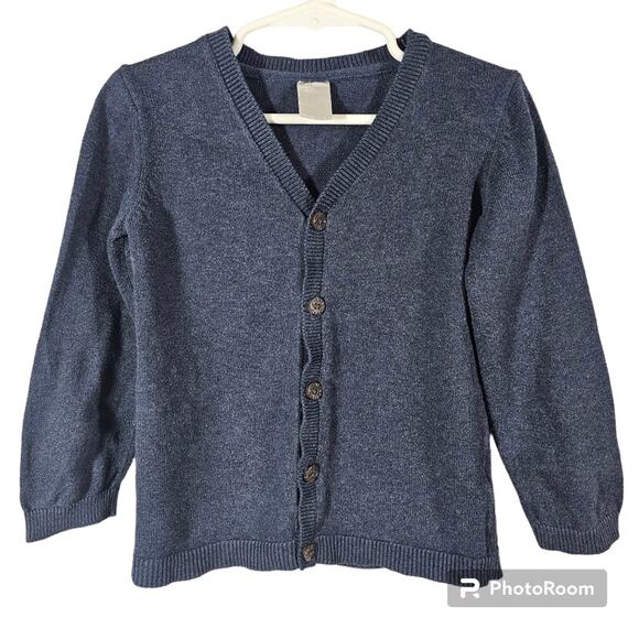 H&M Blue Toddler Cardigan Size 1.5 - 2Y - Picture 1 of 4